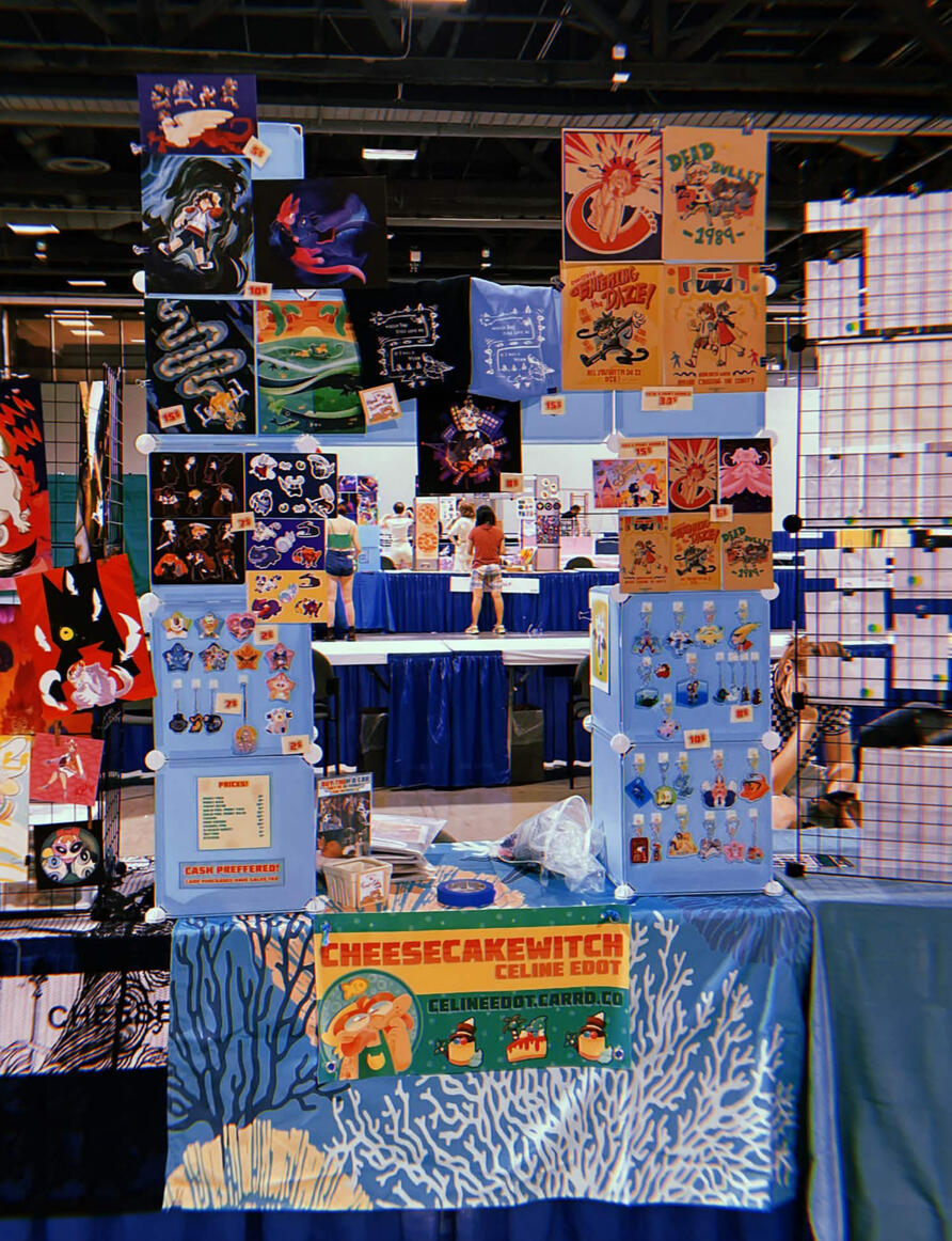 Otakon 2023 Table.